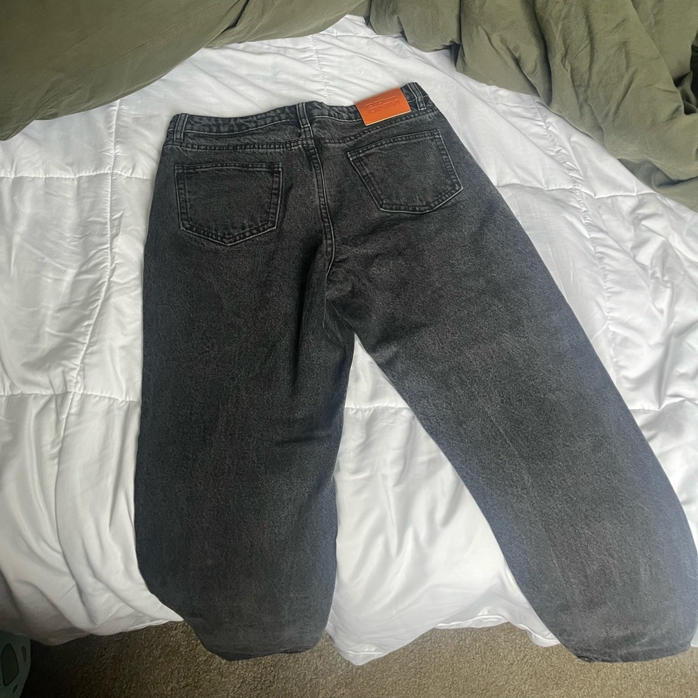 Princess Polly Black Denim Jeans